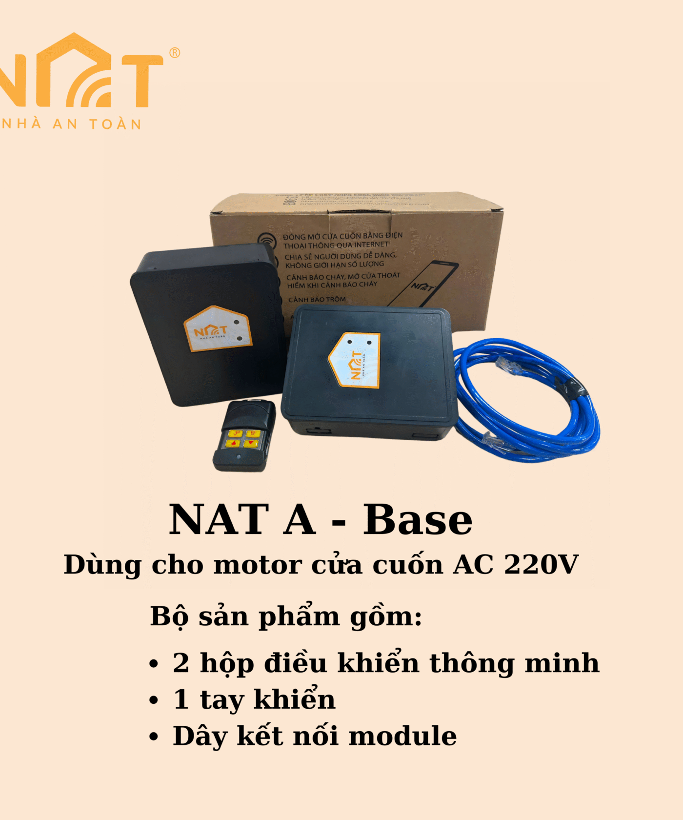 BỘ ĐIỀU KHIỂN CỬA CUỐN NAT A BASE