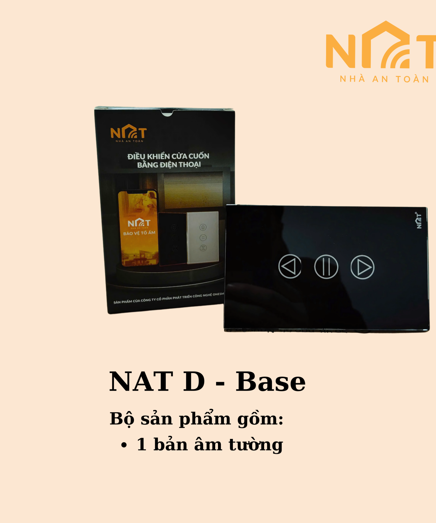 BỘ ĐIỀU KHIỂN CỬA CUỐN NAT D BASE